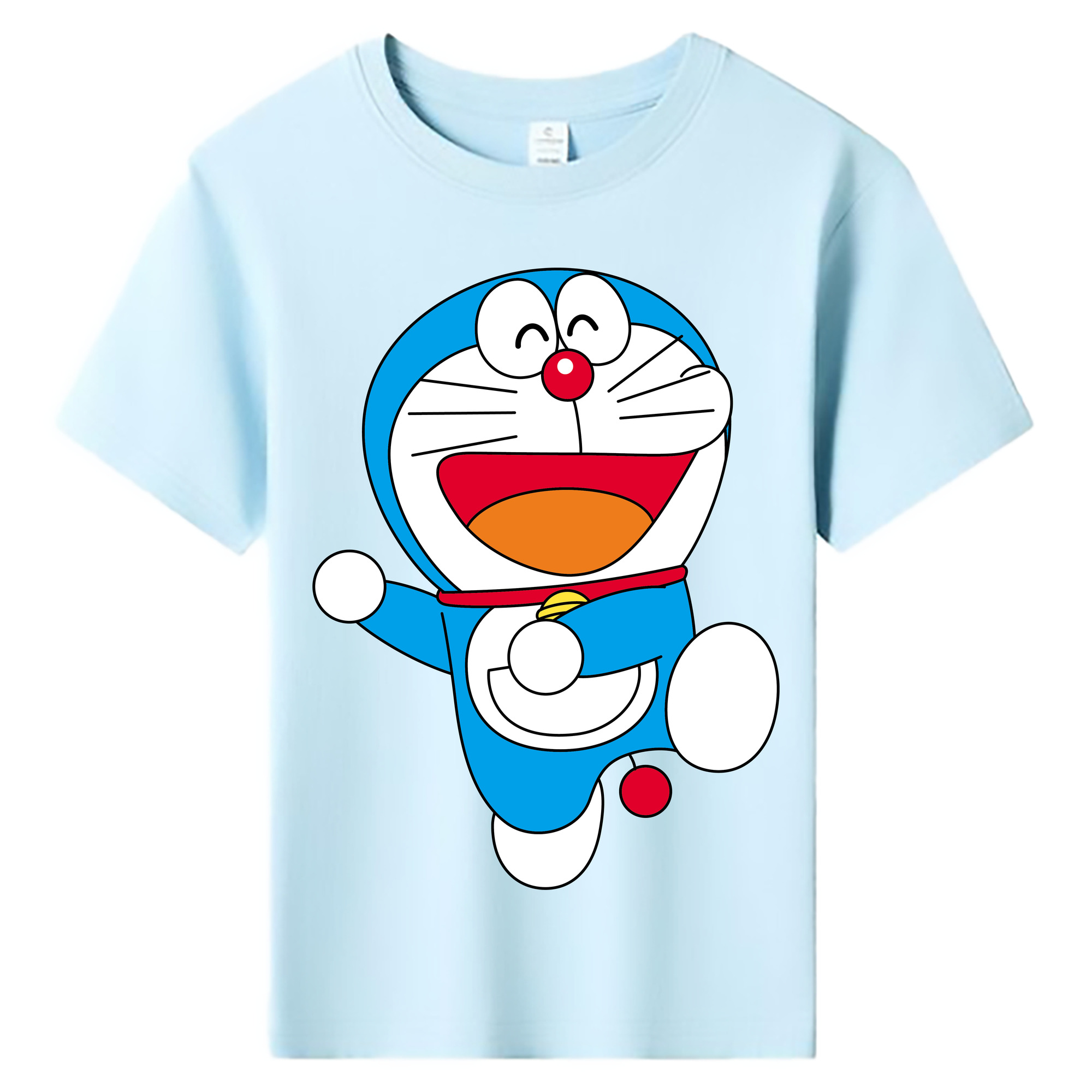 （画像用） ドラえもん Doraemon 綿100％キッズTシャツ（フロントプリント）